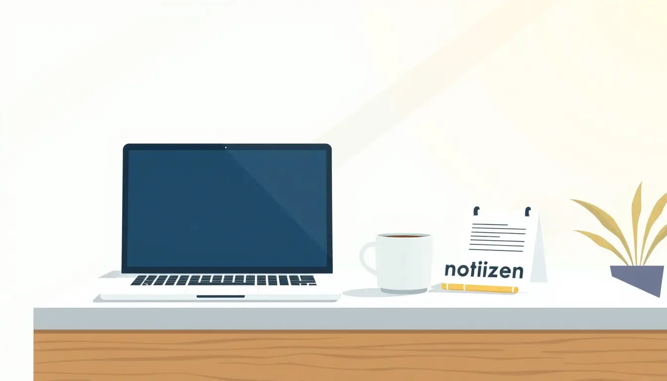 Schreibtisch mit Laptop und Notizen zur Finanzplanung und Mehrwertsteuerberechnung